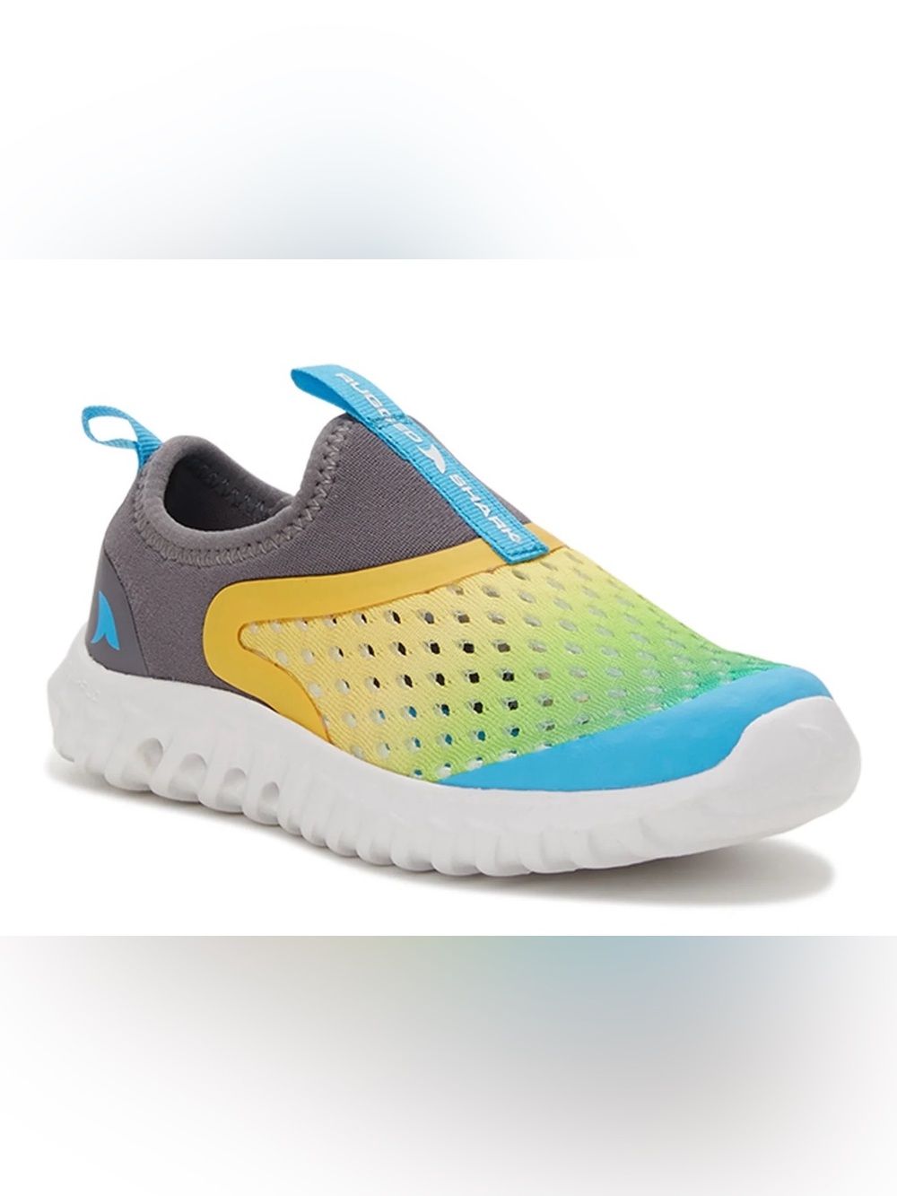 Rugged Shark Kids Slip-On Water Shoes Size 8